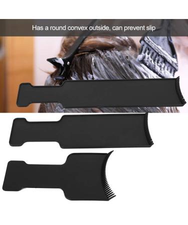 3-Piece Balayage Highlighting Board Set - Professional Black Hair Color Board for Salon Hair Dye Applications - Buy Online on GoSupps.com