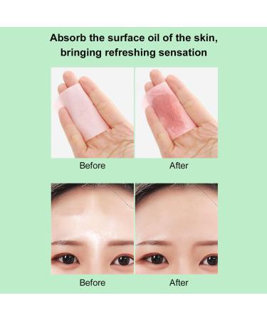 500 Sheets Facial Oil Blotting Paper Portable Oil Blotting Paper Oil Blotting Paper Set Facial Oil Absorbing Sheets for Makeup Oily Skin Care Oil Control Paper for Men/Women - Buy Online on GoSupps.com