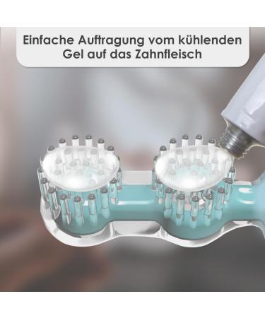 Shop New 2023 Teething Ring - Baby Teething Aid & Motor Skills Toy for 3 Months+ - Buy Online on GoSupps.com