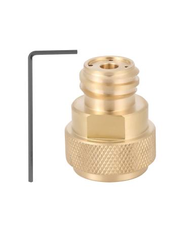 Replacements for SodaStream CO2 Tank Paintball Canister Refill Adapter C02 Conversion - Polished Brass