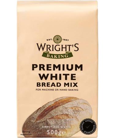 Wright's selection pack | Premium White Bread Mix And cheddar and onion bread mix | Simply Add Oil and Water | For Machine or Hand Baking | Suitable for Vegetarians - Buy Online on GoSupps.com