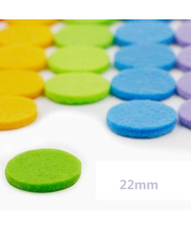 Polish 50pcs 22mm Refill Felt Pads for Essential Oils Diffuser Locket Necklace | International Shipping Available - Buy Online on GoSupps.com