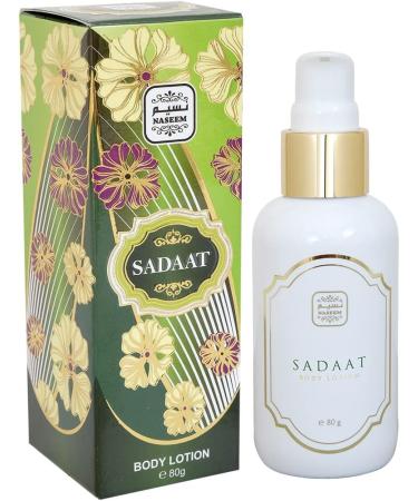 Naseem Sadaat Body Lotion 80gm - Subtle Eau De Parfum Tone for Men & Women Ultra-Hydrating Moisturizer with Long-Lasting Elegant Fragrance Skin Nourishing & Softening