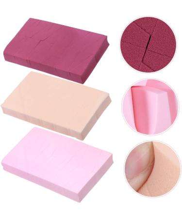 MAGICLULU Sets Triangle Puff Make-up Sponge Pads Round Sponge Puff Wet Dry Makeup Sponge Powder Sponge Beauty Sponge Facial Washing Sponge Complexion Sponges Makeup Blender Cosmetic Dry Puff - Buy Online on GoSupps.com