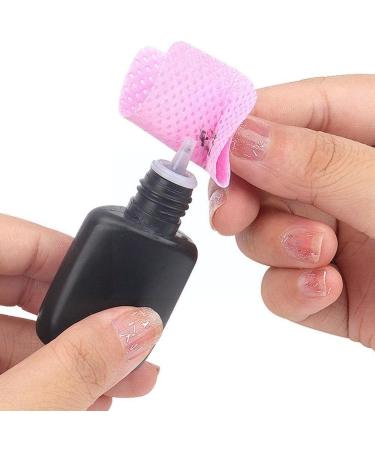 500Pcs Nail Wipes Cotton Pad Lint Free - Pink Acrylic Nail Cotton Pads - Buy Online on GoSupps.com