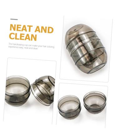 Fomiyes 4-Pack Hair Shaker & Mixing Bowls - Pink & Purple Hair Color Tools for Salons | Perfect for Hair Bleach & Color Mixing | 14x5.5cm - Buy Online on GoSupps.com