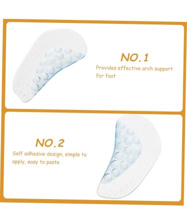 VALICLUD Arch Support Insoles - Silicone Inserts for Men & Children Comfortable Orthopedic Foot Cushioning 8.50x4.20x0.20CM - Buy Online on GoSupps.com