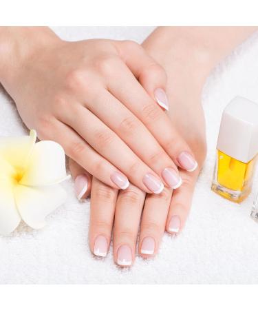 zzlove Nail Silicone Print Fake French Manicure Tools - White Edge Design - Buy Online on GoSupps.com