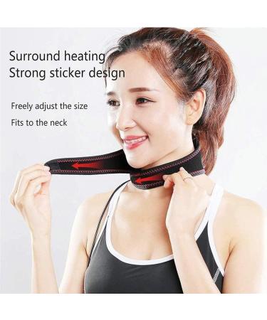 SAFWEL Pain Relieving Neck Support - Adjustable Self-Heating Cervical Pack for Ultimate Relaxation & Relief International Shipping Available - Buy Online on GoSupps.com