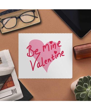 Buy 2 x 'Be Mine' Microfiber Lens/Glasses Cleaning Cloths - Premium Quality Smooth Cleaning - Fast International Shipping - Buy Online on GoSupps.com