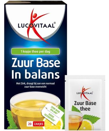  Lucovitaal Lucovitaal Acid-based tea 20 pieces 20 units - Buy Online on GoSupps.com