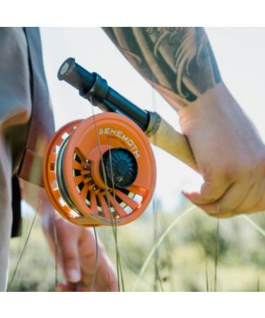 Redington Behemoth 7/8 Fly Fishing Reel - Large Arbor Saltwater/Freshwater Multipurpose Reel, Adjustable Drag - Desert - Buy Online on GoSupps.com