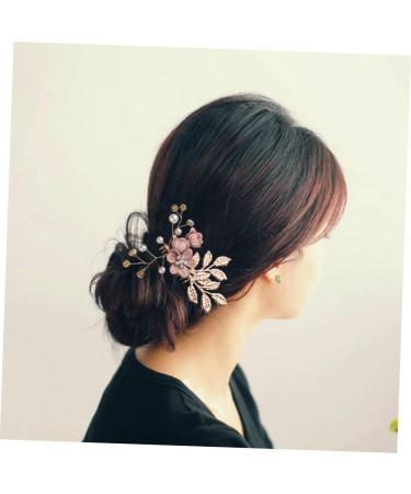 MAGICLULU Rhinestone Comb Hair Comb for Bride Rhinestone Hair Comb Bride Comb Pearl Hair Comb Wedding Hair Comb - Buy Online on GoSupps.com