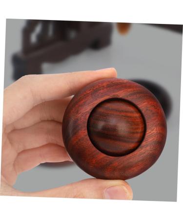 Buy Purple Sandelholz Hand Massage Ball - Wood Hand Medicine Balls for Back Massage & Gymnastics | International Shipping - Buy Online on GoSupps.com