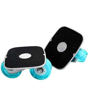 JINCAO Drift Plate Board Skate | Portable Roller Road Aluminum Anti-slip Plate | Blue Flash Light PU Wheels | ABEC-7 608 Bearings - Buy Online on GoSupps.com