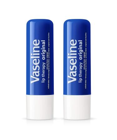 Vaseline lip therapy The original nourishing lip balm lipstick with vitamin E and vaseline gel double pack (original (2 pieces)) Original 2 Series