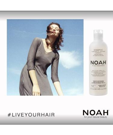 Noah Hair 1.5 Purifying Shampoo - Organic Green Tea & Basil Shampoo | Natural Dandruff Solution | 8.5 fl. oz - Buy Online on GoSupps.com
