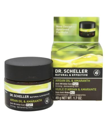 Dr. Scheller Argan Oil and Amaranth Anti-Wrinkle Night Care 1.7 Ounce