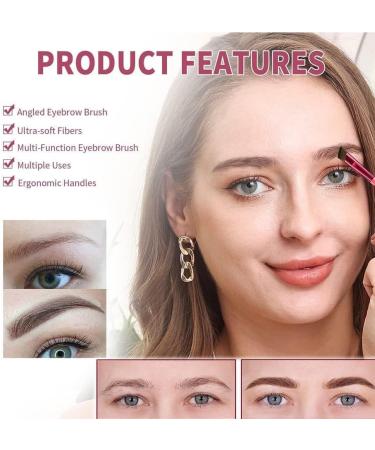 Home Eyebrow Care Kit 4d Laminated 4d Laminated Brow Starter Drawing Kit Multi-function Eyebrow Concealer Contour Brush Waterproof & Long Lasting (Taupe+Dark Brown) - Buy Online on GoSupps.com