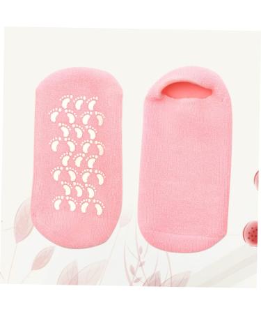 Beavorty 1 Pair Sneaker Heels Moisturizing Socks for Men Ladies Short Sets Stocking Stuffers for Guys Heel Moisturizing Socks Foot Lotion Socks Moisturizing Gel Socks Gel Heel Socks Pink - Buy Online on GoSupps.com