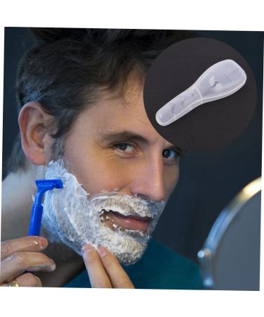 Buy Angoily 8-Piece Men's Razor Case - Durable Transparent Hard Case for Travel | Safe & Stylish Razor Container - Buy Online on GoSupps.com