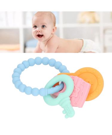 Buy Dark Blue Silicone Rubber Baby Teething Bracelet - Multifunctional Relief for Teething Babies - International Shipping Available - Buy Online on GoSupps.com