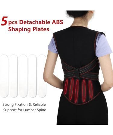 Invisible Thermal Body Heat Vest | Magnetic Heating Belt for Pain Relief | Decompression Support for Older Men & Women | XL Black - Buy Online on GoSupps.com