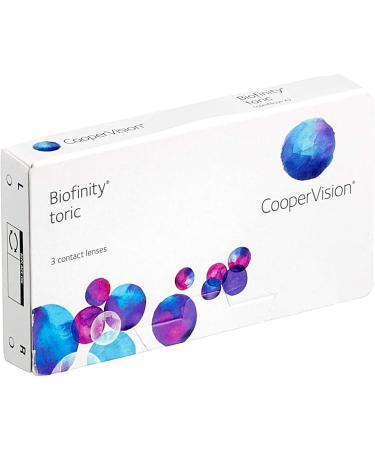 Buy Biofinity Toric Monthly Soft Contact Lenses - 3 Pack | BC 8.70 | DIA 14.5 | CYL -1.25 | Axis 160 | +5 Diopters - International Shipping Available - Buy Online on GoSupps.com