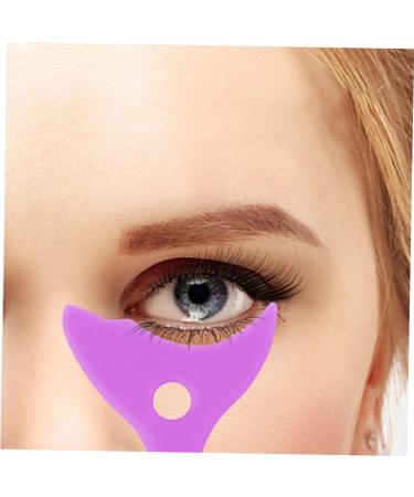 FOMIYES 6 Pcs Eyeliner Eyeshadow Baffle Stamp Eyeliner Shield for Eyeliner Mascara Drawing Aid Shield Extend 1 count (Pack of 1) Assorted Colorx2pcs - Buy Online on GoSupps.com