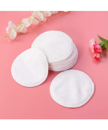 12Pcs Reusable Bamboo Makeup Remover & Nursing Pads - Eco-Friendly Washable International Shipping Available - Buy Online on GoSupps.com