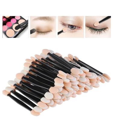 JZK 200 Disposable Sponge Eyeshadow Brushes - Double Ended Applicators for Women & Girls | Ideal for Makeup & Travel - Buy Online on GoSupps.com
