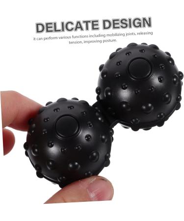 Ultechnovo Peanut Massage Roller & Lacrosse Ball - Double Lacrosse Massage Device for Body Relief | International Shipping Available - Buy Online on GoSupps.com