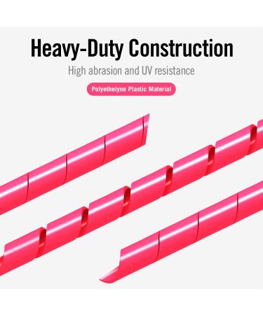 CORD DETANGLER for Curling Irons Hair Straighteners & Blow Dryers - 10-Feet Hot Pink | International Shipping Available - Buy Online on GoSupps.com