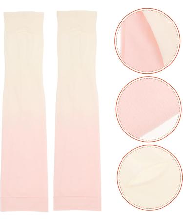 Holibanna Manchons de Bras UV pour Protection Solaire Manchons Refroidissants lastiques pour Activit s Ext rieures Conduite Cyclisme Golf Rose - Buy Online on GoSupps.com
