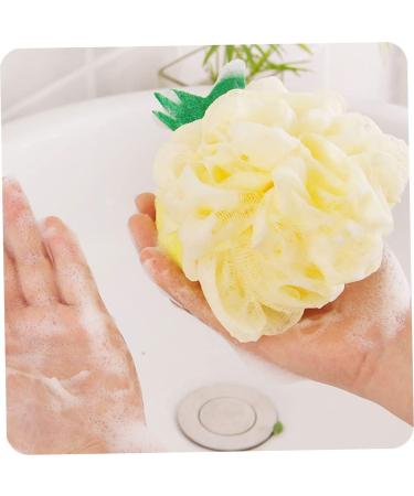 Angoily 4pcs Mesh Shower Pouf Ball - Large Bath Sponge for Spa & Relaxation | International Shipping Available - Buy Online on GoSupps.com