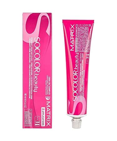 SoColor Beauty Matrix Permanent Hair Color 1A Darkest Black Ash 90 ml