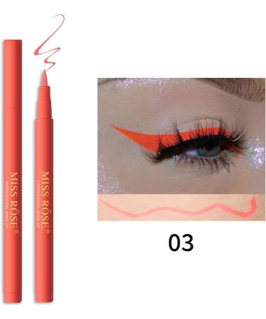 Waterproof Liquid Eyeliner Set - 6 Colors Long Lasting Waterline Eyeliner Set | Sweatproof Multi-Use Colored Eyeliner Pencil Waterproof Quick Dry Liner Easily to Create Any Look Frifer - Buy Online on GoSupps.com
