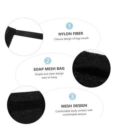 FRCOLOR 16 Pcs Soap Foaming Bags - Eco-Friendly Soap Saver Sleeves for Travel | Nylon Fiber Scrubber with Lemongrass Scent - Buy Online on GoSupps.com