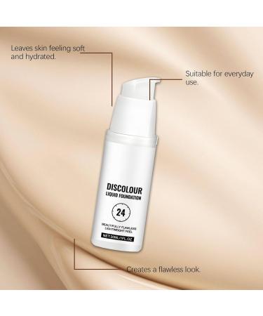 Color Changing FoundationMakeUp Foundation Liquid Concealer Base Moisturizing Base Full Coverage BB Cream For Men Women Teens Dating Wedding Birthday College Shopping - Buy Online on GoSupps.com