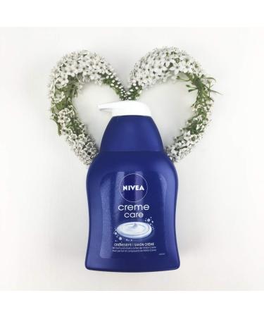 Nivea Cream Care Soap 250 ml - Gentle Liquid Hand Soap Pack of 5 | Original Nivea Fragrance & Creamy Foam for Soft Skin - Buy Online on GoSupps.com