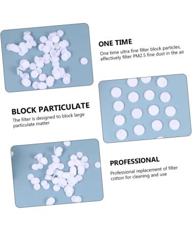Beaupretty 3 Round Filter Cotton White Face Shenzhen 1.1x0.1cm White - Buy Online on GoSupps.com