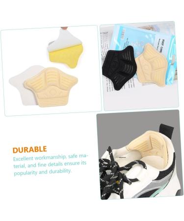 FOMIYES Anti-Drop Heel Pads & Cushions - 6 Pairs for Heel Pain Relief | Forefoot Pads & Stickers for High Heels - Comfort & Support in Yellow Silicone - Buy Online on GoSupps.com