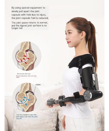 Electric Elbow Joint Rehabilitation Device Wireless Intelligent Key Control Precisely Control The Extension and Flexion Angle for Stroke Upper Limb Hemiplegia Bending and Straightening Exercises Left Arm - Buy Online on GoSupps.com