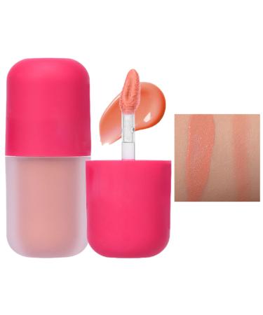 Generisch Cream blush stick - Wet blush stick - Lightly tinted cream color balm - Multi-use makeup blendable for cheeks and lips highly pigmented smooth beauty formula