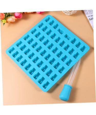 Milisten 1pc Silicone Mold Chocolate Candy Mold Gummy Mold with Dropper DIY Chocolate Mold De para Gelatinas Fondant Molds Bear Gummy Mold Fudge Ice Tray - Buy Online on GoSupps.com