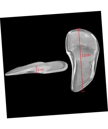 2pcs Footful Arch Support Insoles - Silicone Gel Heel & Forefoot Pads for Ultimate Comfort | International Shipping - Buy Online on GoSupps.com