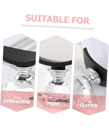 DOITOOL 5 Sets Eye Shadow Stamp Postage Stamps Silicone Makeup Applicator Girl Eyeshadow Stamp Sticker Seal - Buy Online on GoSupps.com