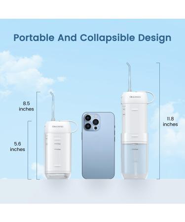 Portable Travel Water Flosser for Teeth Cleaning 3 Tips for Orthodontics & Braces Care | International Shipping - Buy Online on GoSupps.com