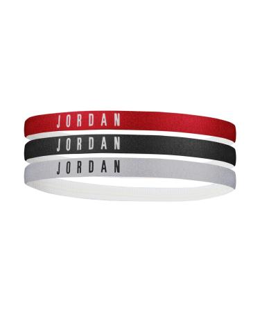 Nike Unisex Jordan Headbands 3pk Headband Multicoloured One Size EU