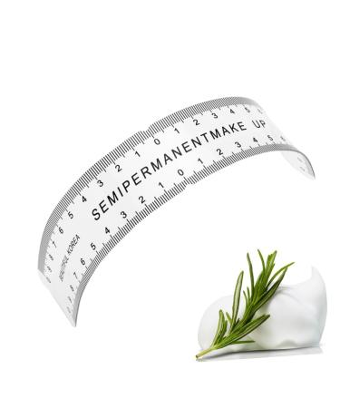 Beavorty 4 Pcs Portable Eyebrow Ruler Kit Brow Measuring Ruler Embroidery Golden Eyebrows Eyebrow Tools Pour 1 count (Pack of 1) Blackx4pcs